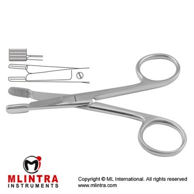 Eiselsberg Stitch Scissor Stainless Steel, 12 cm - 4 3/4"